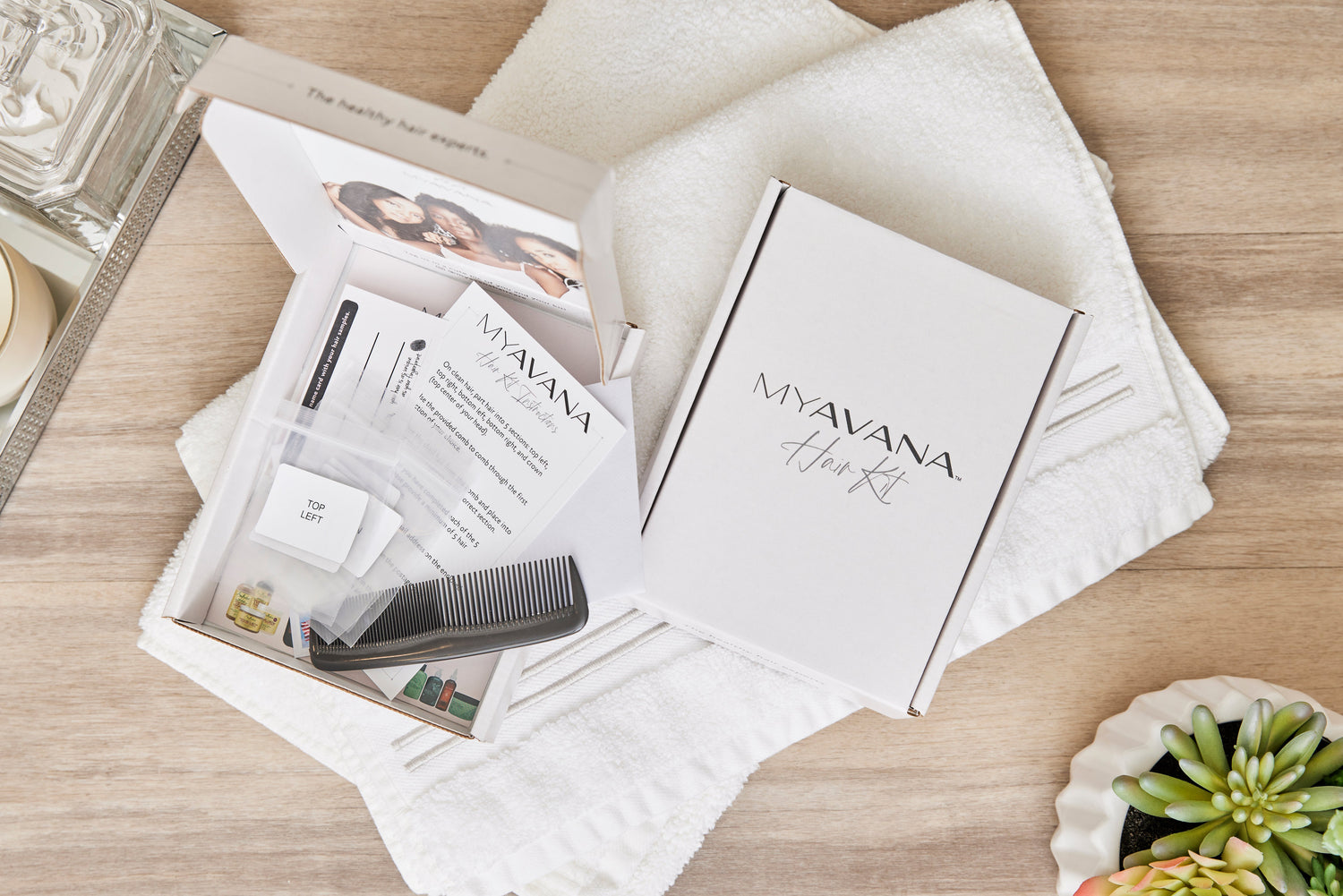 MYAVANA Hair Analysis Kit + 3 Month Membership Bundle - Special Gift