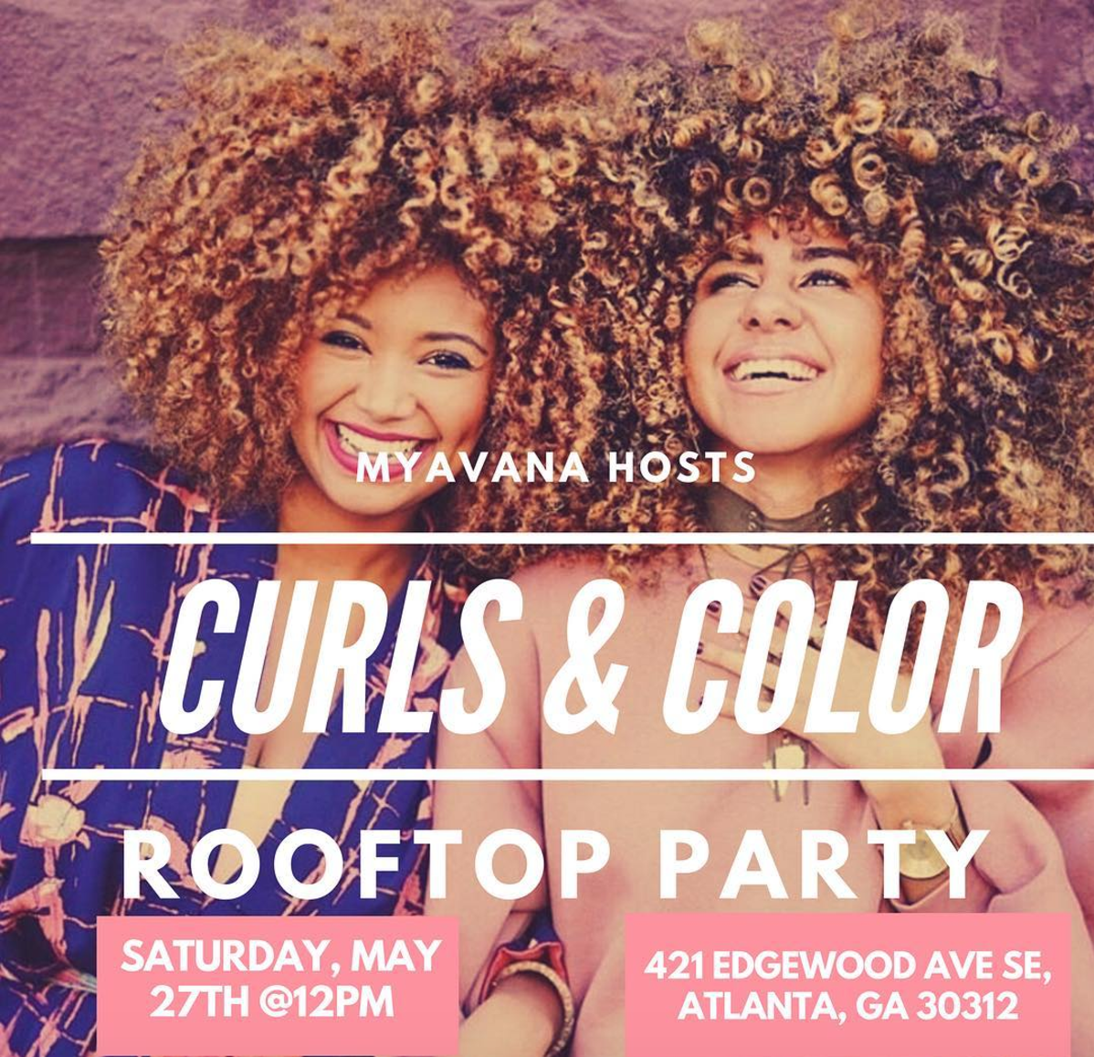Curls & Color Party Products